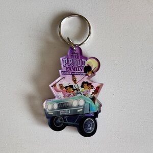 RARE! ⭐️ Collectors Disney The Proud Family Keychain